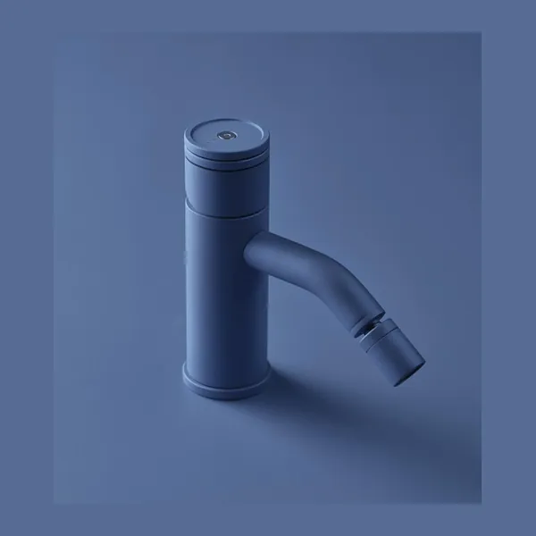 Scoglio Bidet Mixer for Deck Mounting, Supplied Without Drain