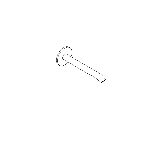 Slancio Wall Mounted Basin Spout