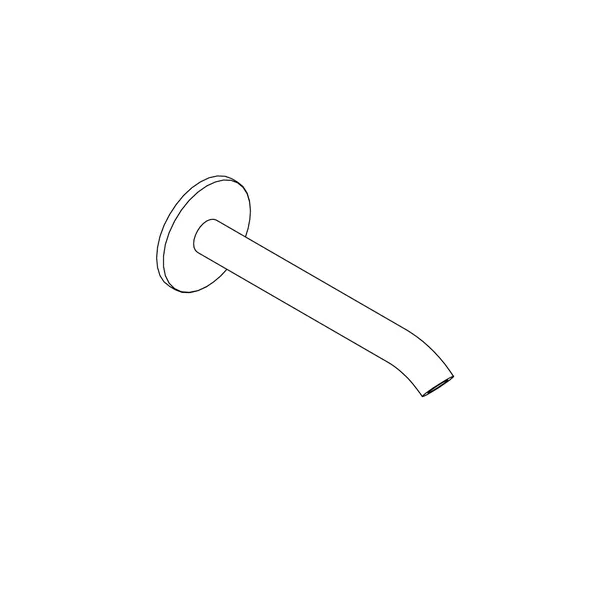 Slancio Wall Mounted Basin Spout