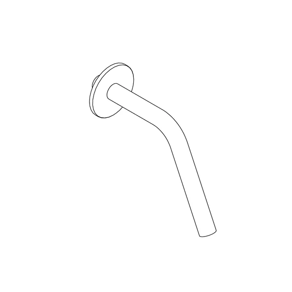Slancio Wall Mounted Spout