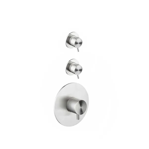 Slancio Concealed Thermostatic Set, Two Shut-Off Valves