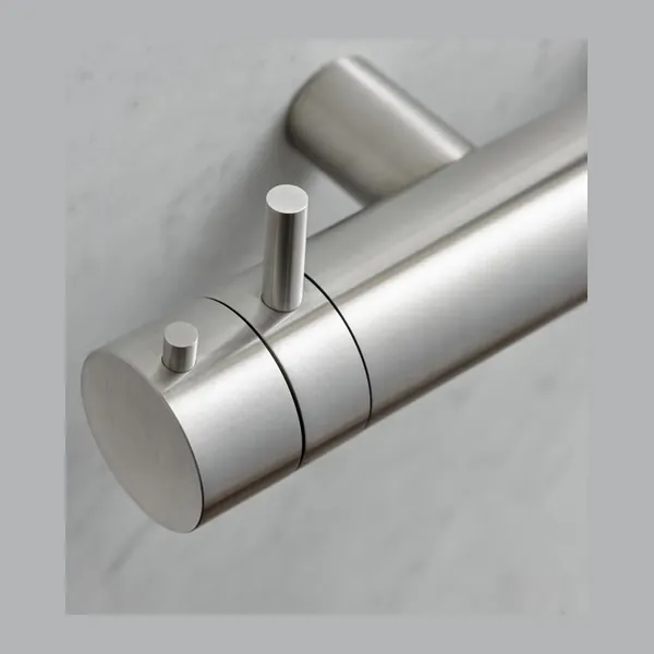 Slancio External Shower Set With Two Thermostatic Mixers And 200 mm Head