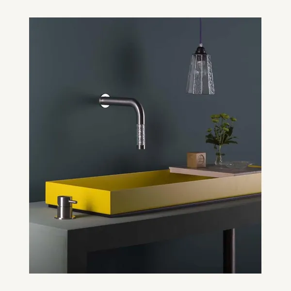 Naturale Deck Mounted Spout and Mixer Set