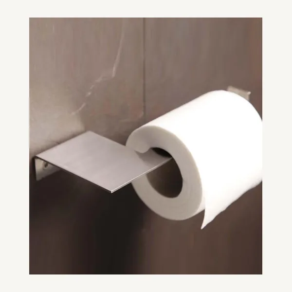 Misura Wall Mounted Toilet Roll Holder, Right Hand