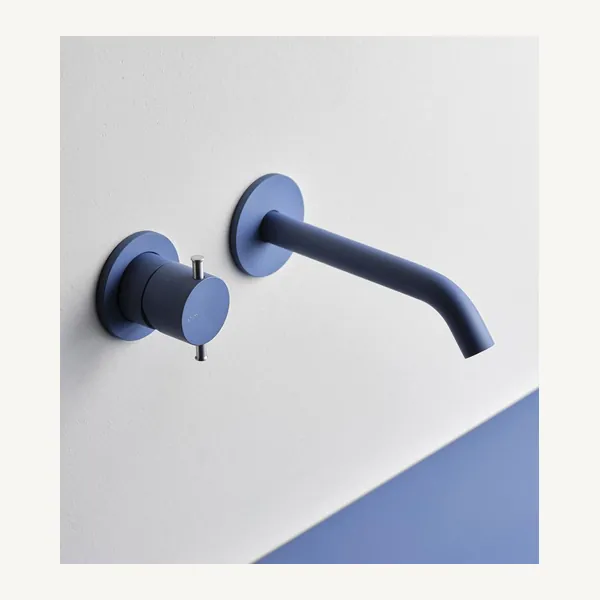 Remo Wall Mounted Basin Set with 18mm Spout and Separate Control