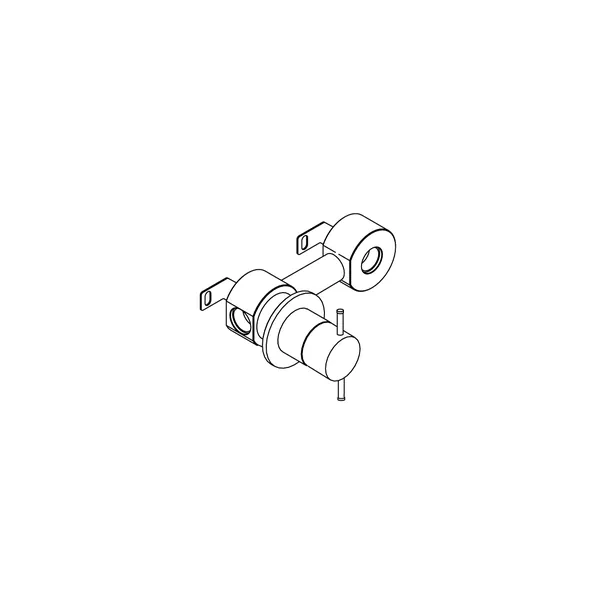 Remo Concealed Wall Mounted Bath Mixer Without Spout