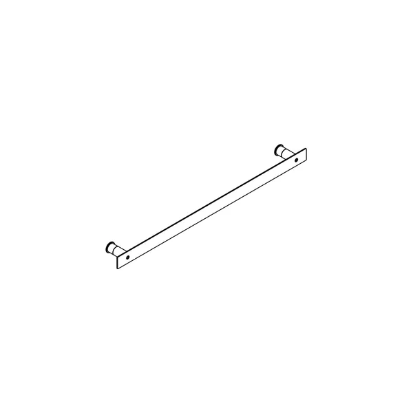 Misura Wall Mounted Towel Rail, 560 mm