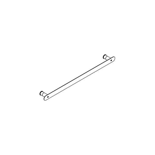 Misura Wall Mounted Towel Rail, 425 mm