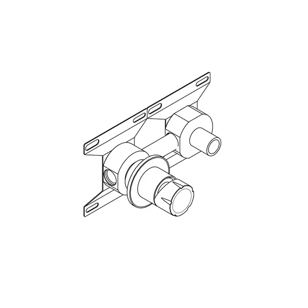 Accordo Concealed Wall Mounted Mixer Without Spout