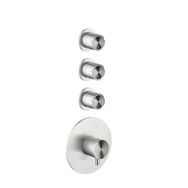 Accordo Concealed Thermostatic Set With Three Shut-Off Valves