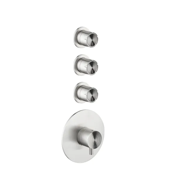 Accordo Concealed Thermostatic Set With Three Shut-Off Valves
