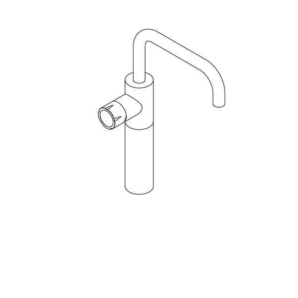 Accordo Basin Deck Mixer Supplied Without Drain