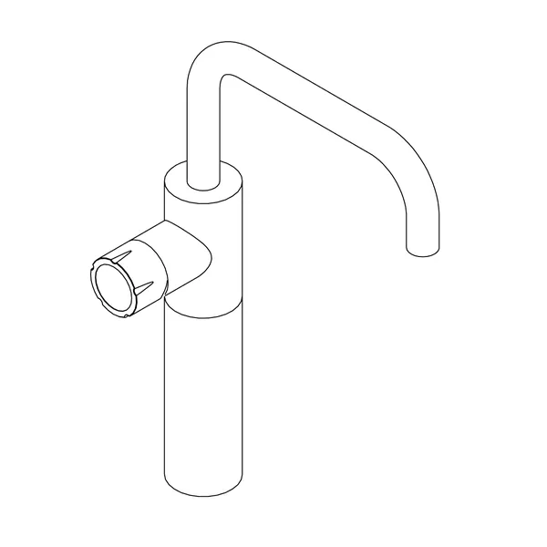 Accordo Basin Deck Mixer Supplied Without Drain