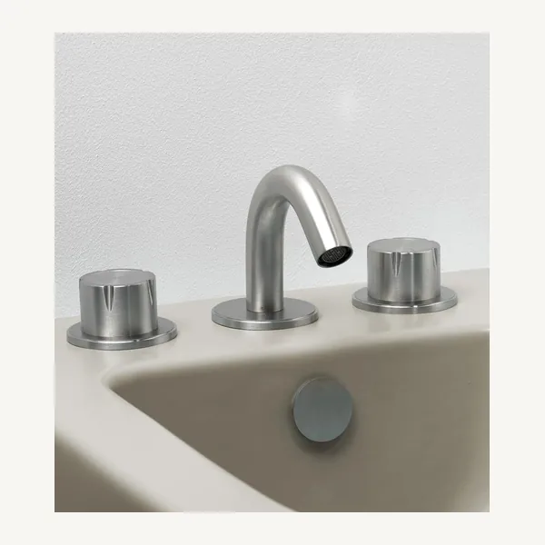 Accordo Three Hole Bidet Mixer Set Without Waste