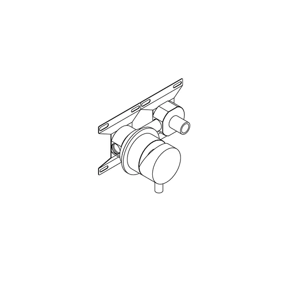 Portata Concealed Wall Mounted Shower Valve Body