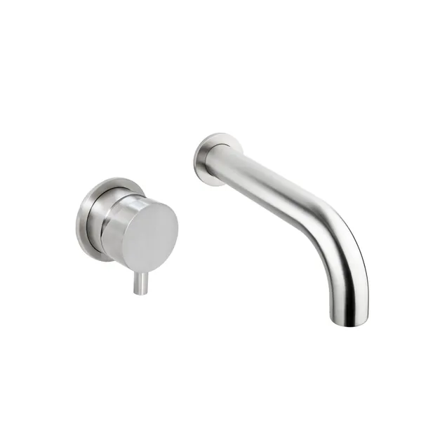 Portata Wall Mounted Bath Set with Mixer and Flexible Spout