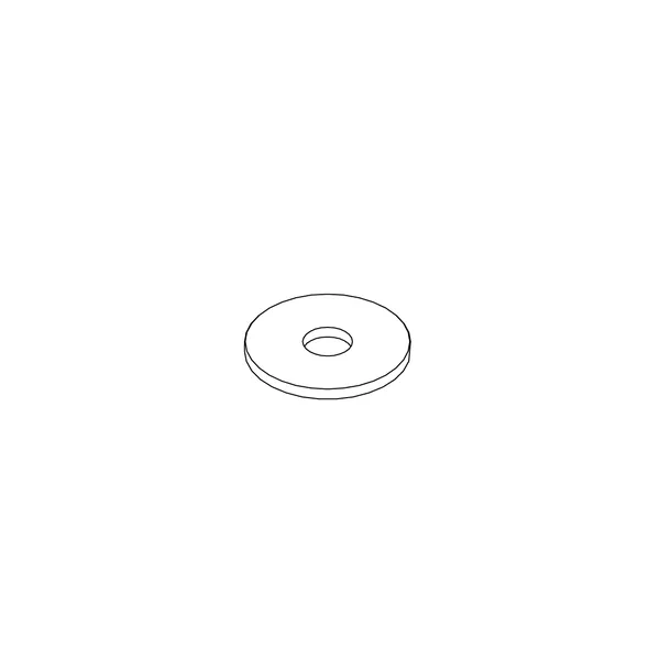 Slancio Deck Mounted Hand Shower Support, Rim Mounted