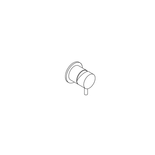 Limpido Concealed Wall Mixer, High Flow
