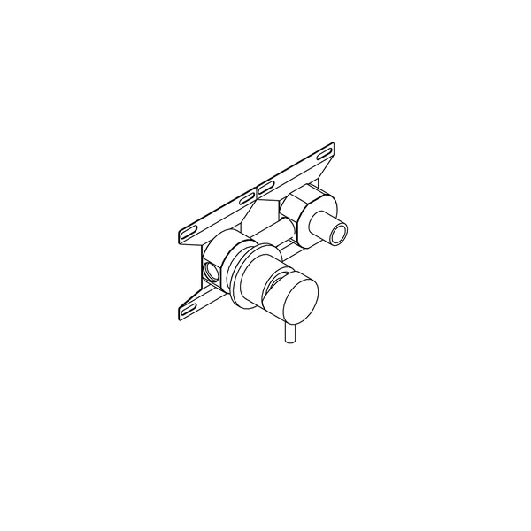 Limpido Concealed Wall Mixer Without Spout