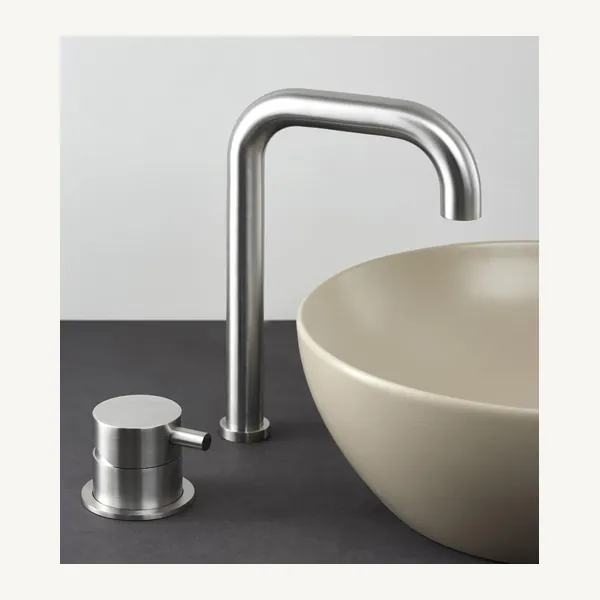 Portata Two Hole Deck Mounted Basin Mixer