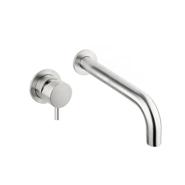 Limpido Wall Mounted Spout and Mixer Set, 230mm