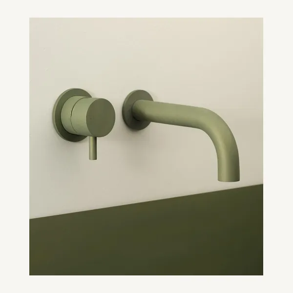 Limpido Wall Mounted Spout and Mixer Set, 230mm