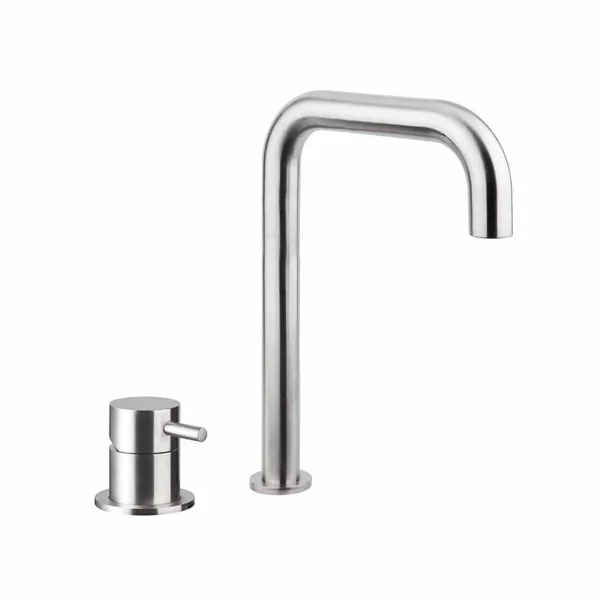 Limpido Deck Mounted Mixer and Spout Set