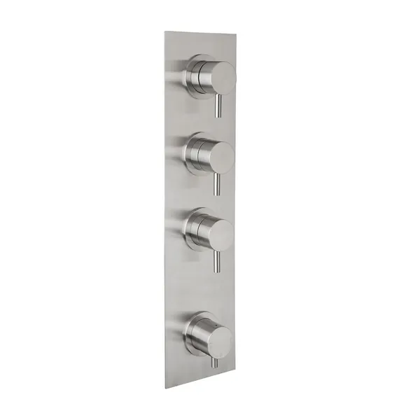 Limpido Half Inch Thermostatic Set with Three Shut-Off Valves
