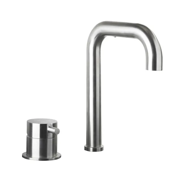 Piena Exposed Kitchen Sink Mixer with Pull Out Swivel Spout