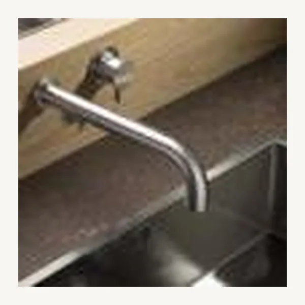 Approdo Wall Mounted Kitchen Sink Mixer Set