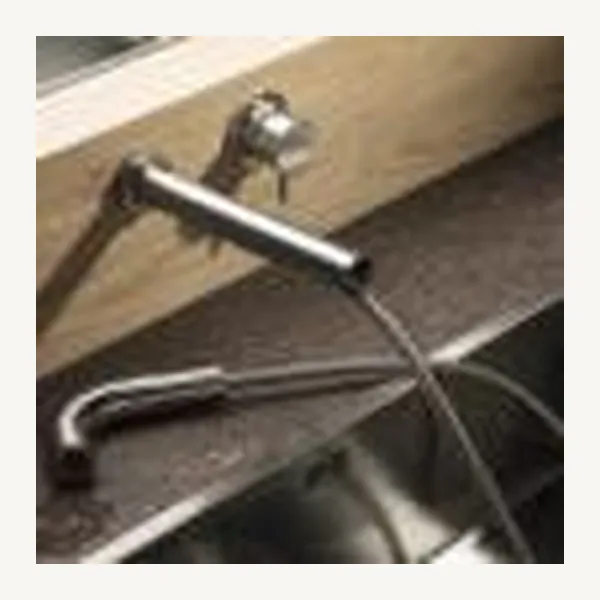 Approdo Wall Mounted Kitchen Sink Mixer Set