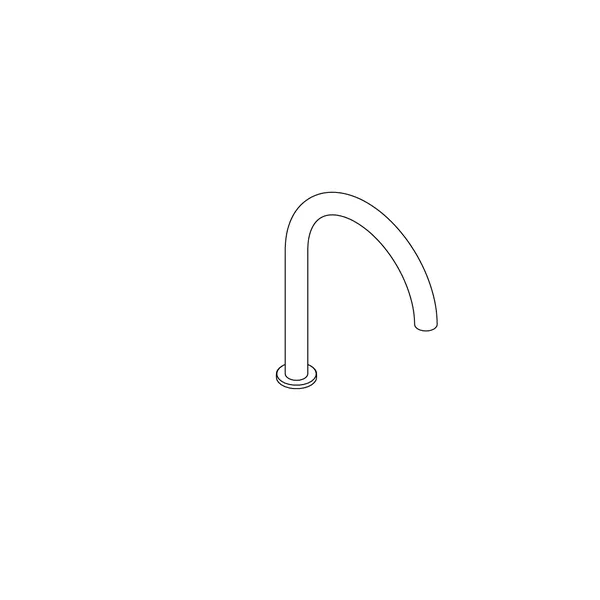 Sospenso Deck Mounted Bath Spout