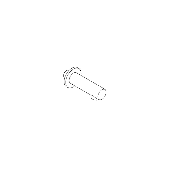 Sospenso Wall Mounted Spout, 105 mm Reach