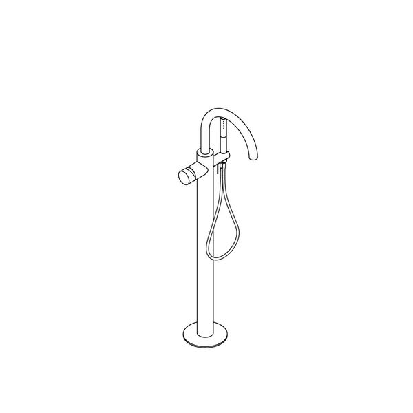 Sospenso Freestanding Bath Mixer