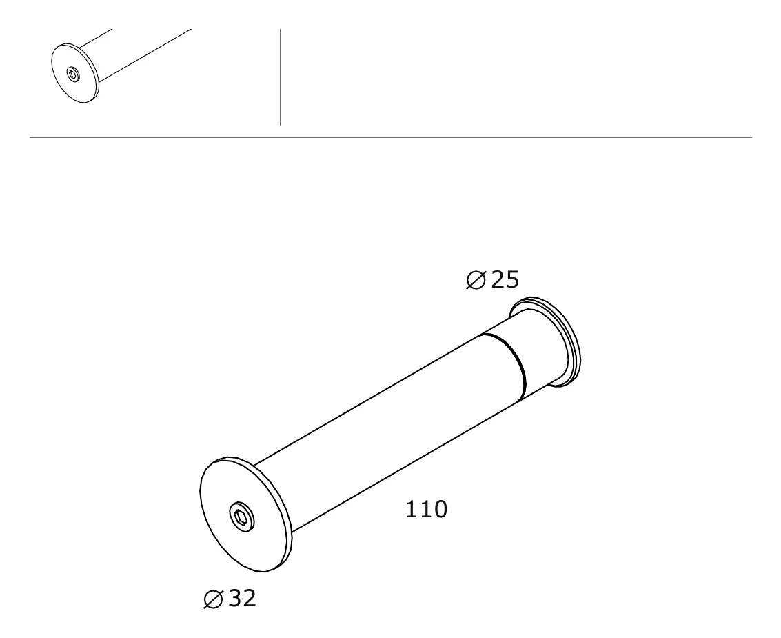 Wall Mounted Toilet Paper Holder technical drawing with dimensions