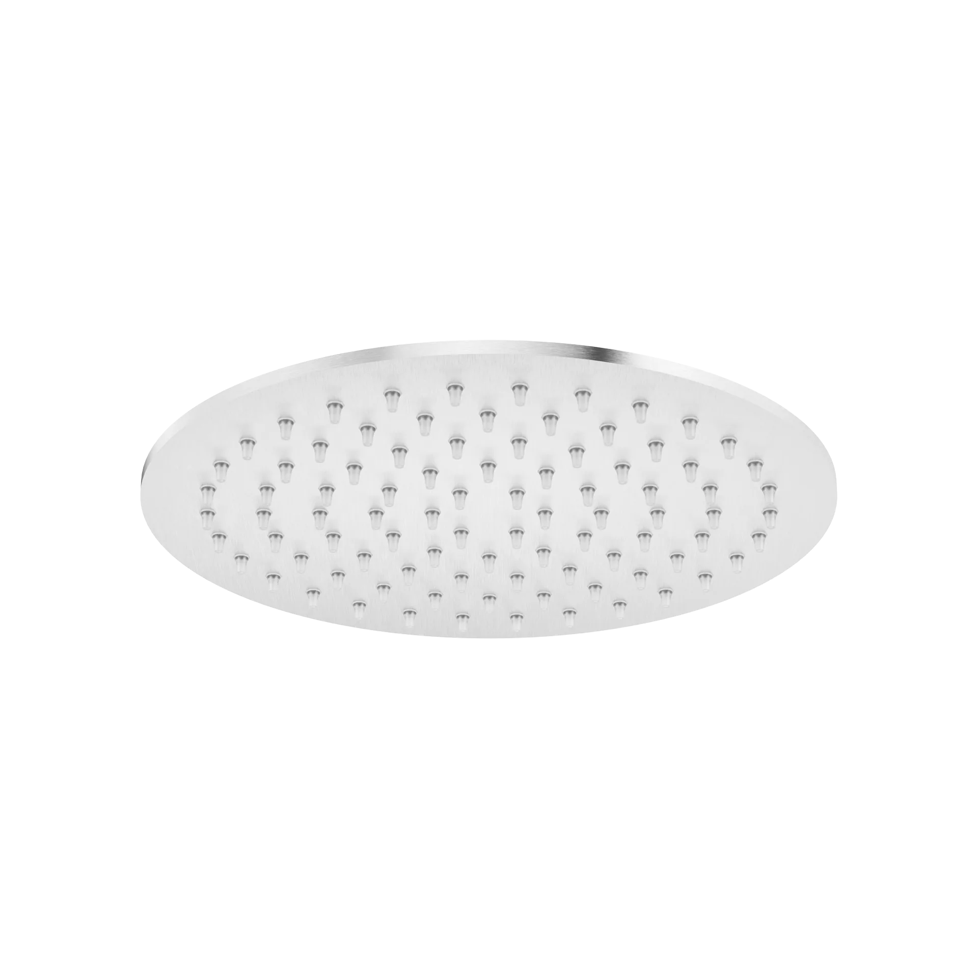 200 mm round ultraslim shower head in 304L stainless steel