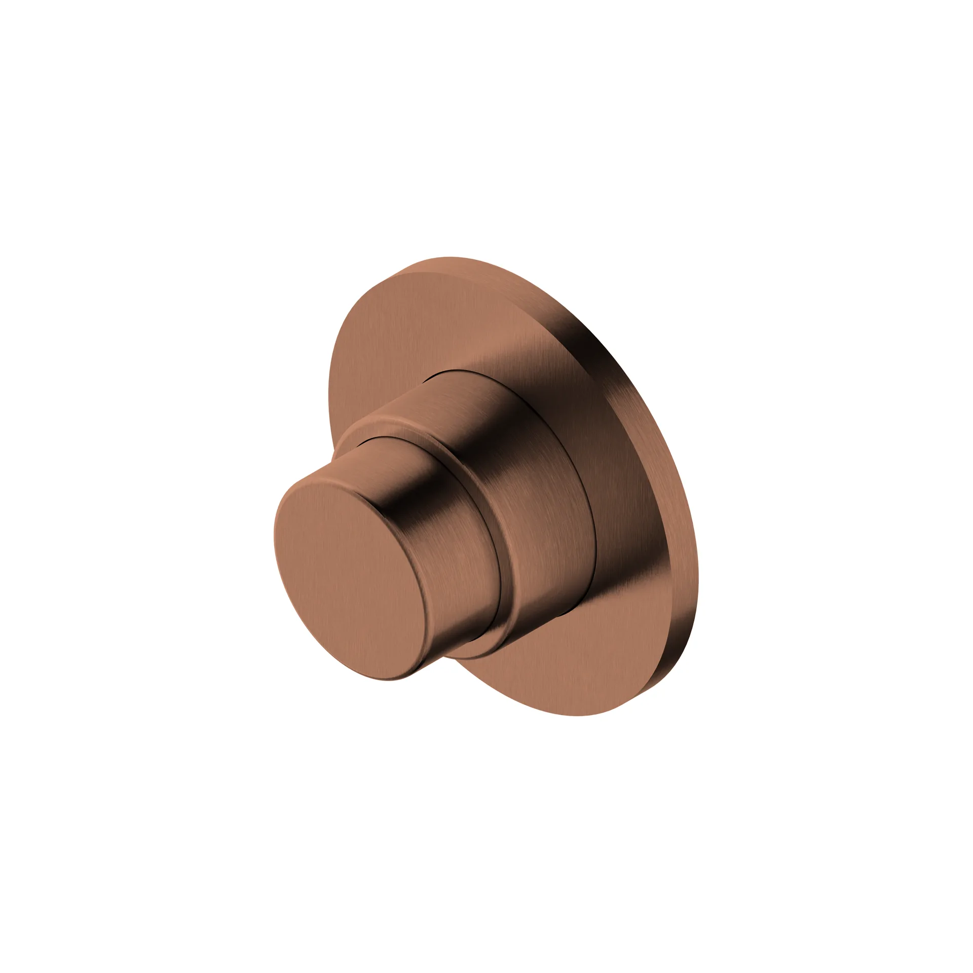 Concealed self-closing shower valve in 304L stainless steel