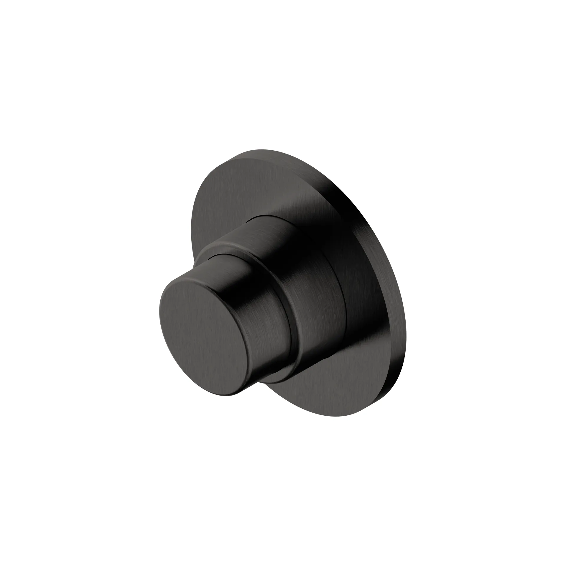 Concealed self-closing shower valve in 304L stainless steel