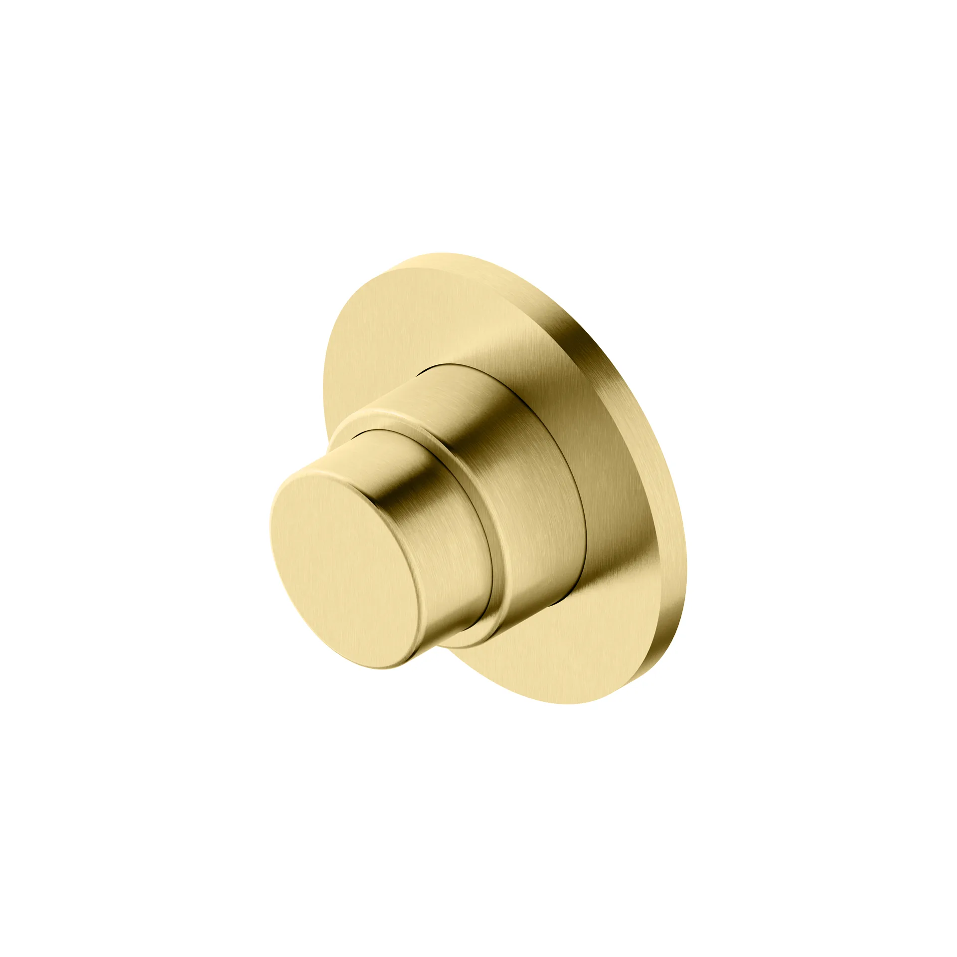 Concealed self-closing shower valve in 304L stainless steel