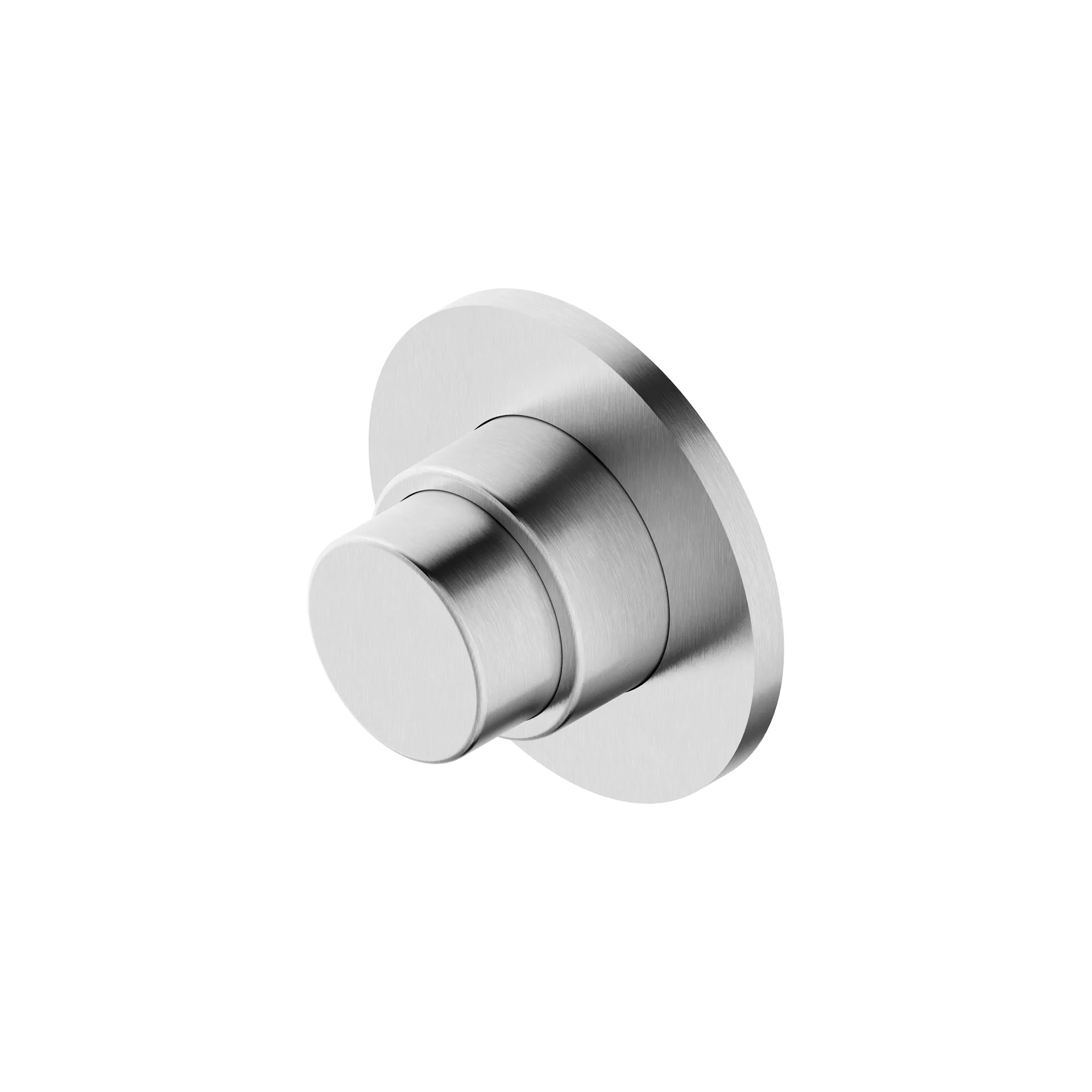 Concealed self-closing shower valve in 304L stainless steel