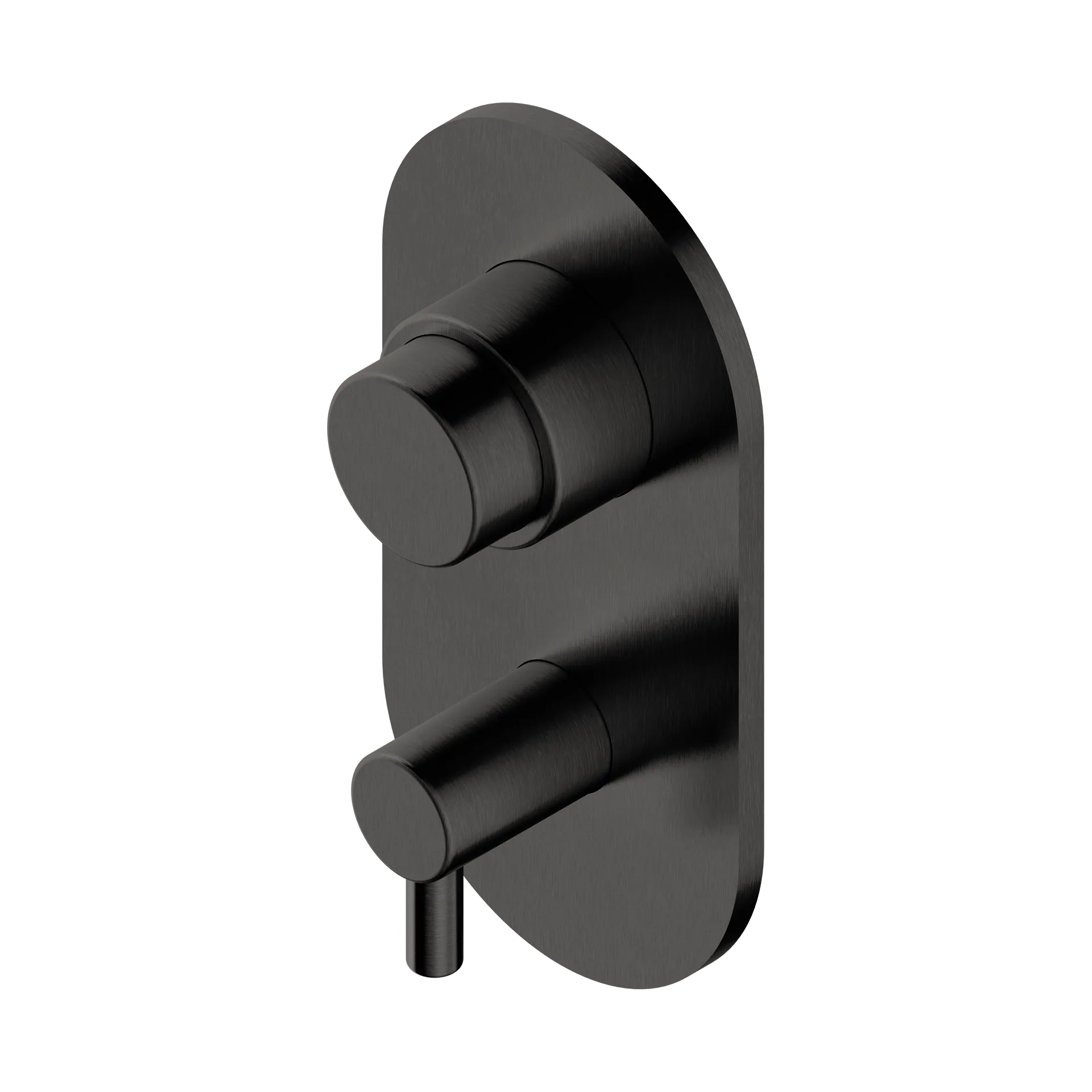 Concealed self-closing mixer valve in 304L stainless steel