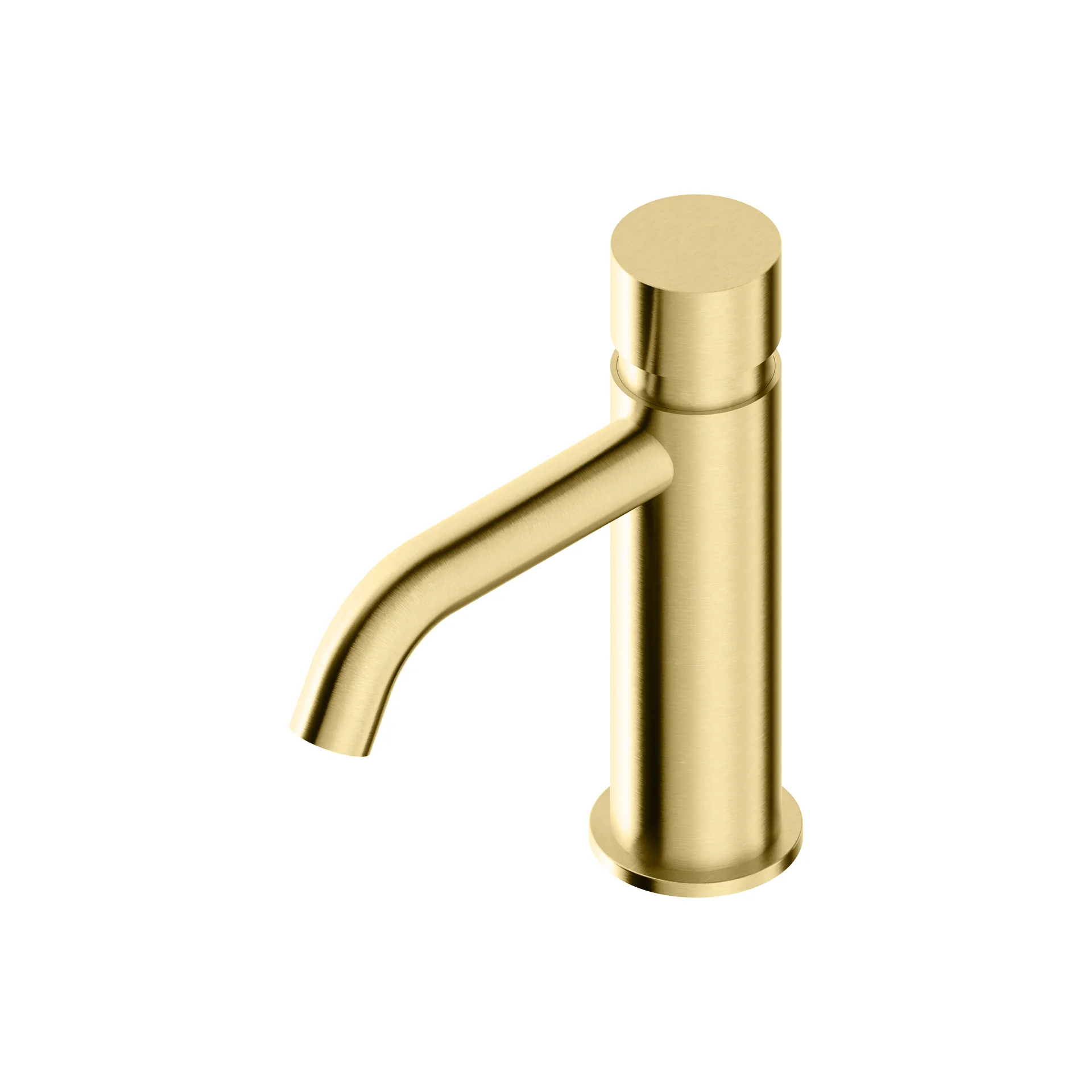 40 mm self-closing single-water basin tap in 316L stainless steel