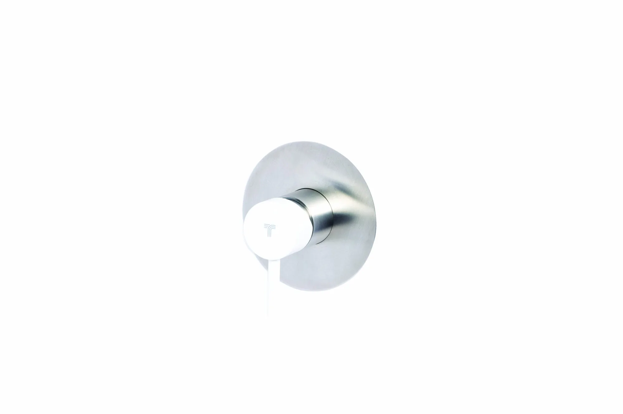 Concealed shower mixer with coloured handle