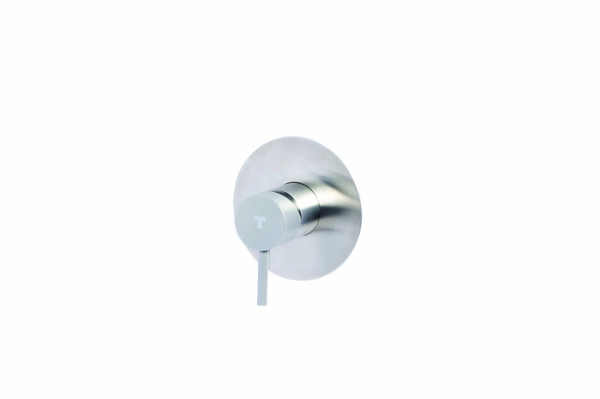 Concealed shower mixer with coloured handle
