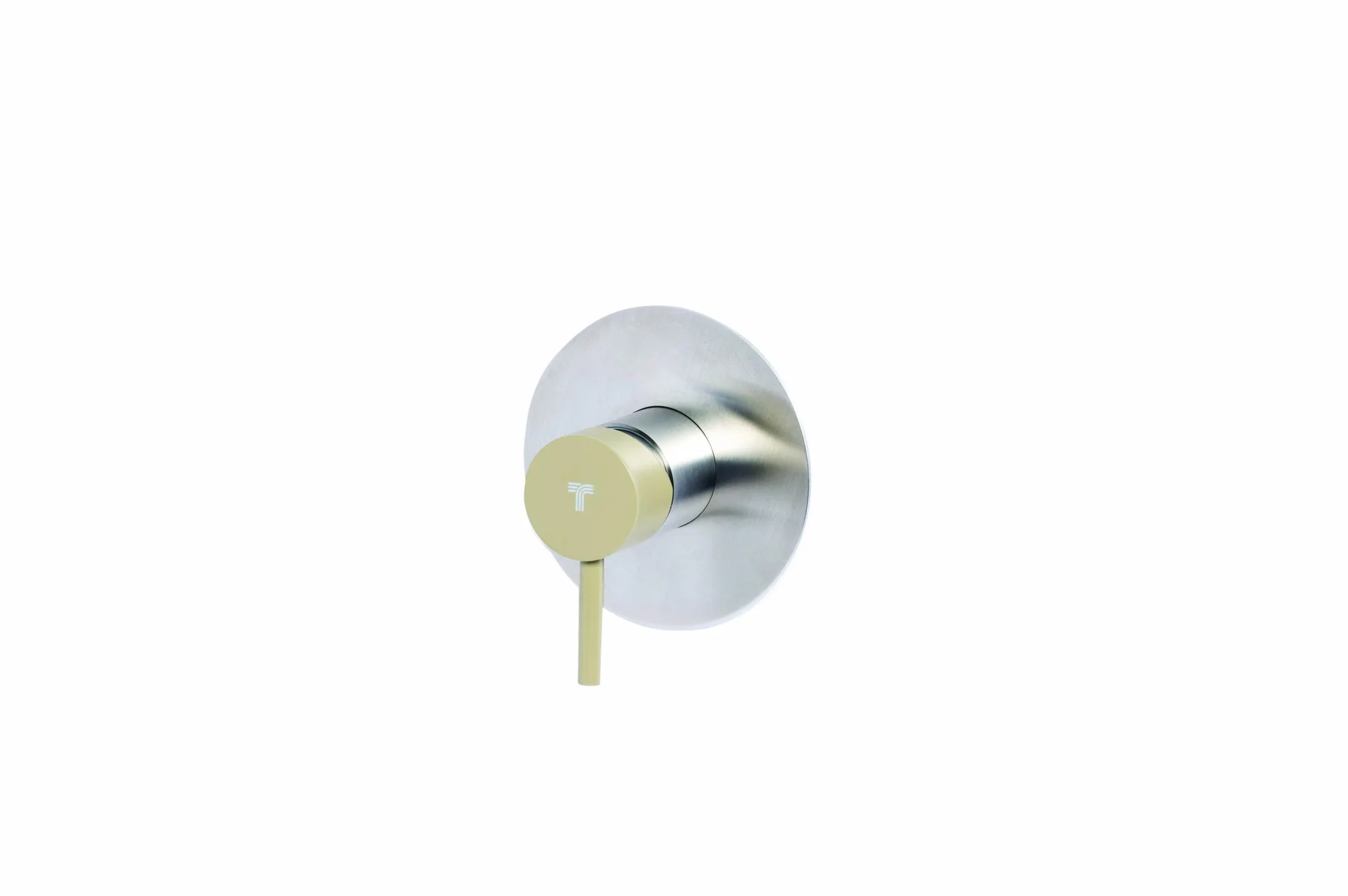 Concealed shower mixer with coloured handle