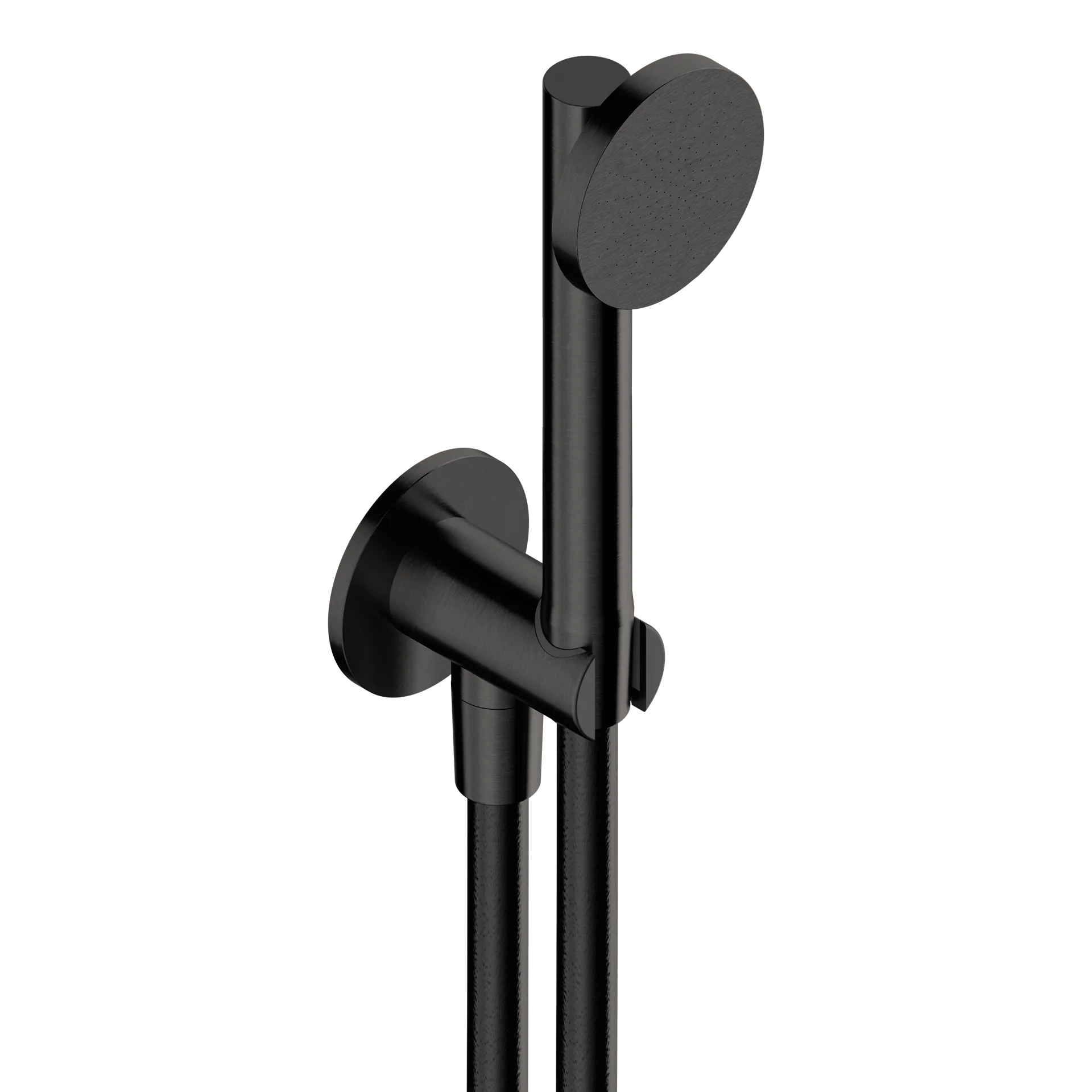 Exclusive shower kit in 316L stainless steel with 65 mm escutcheon