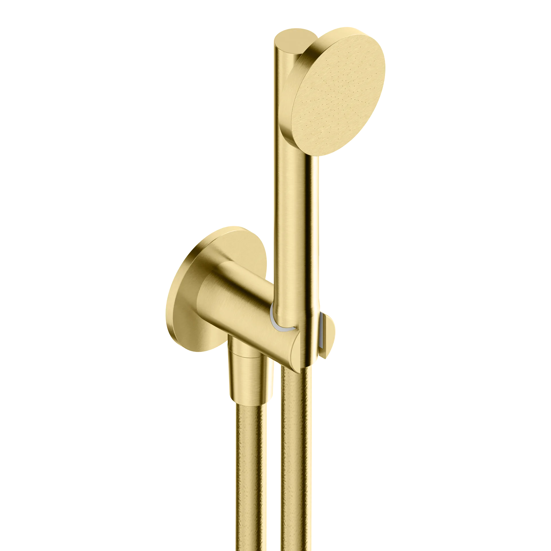 Exclusive shower kit in 316L stainless steel with 65 mm escutcheon