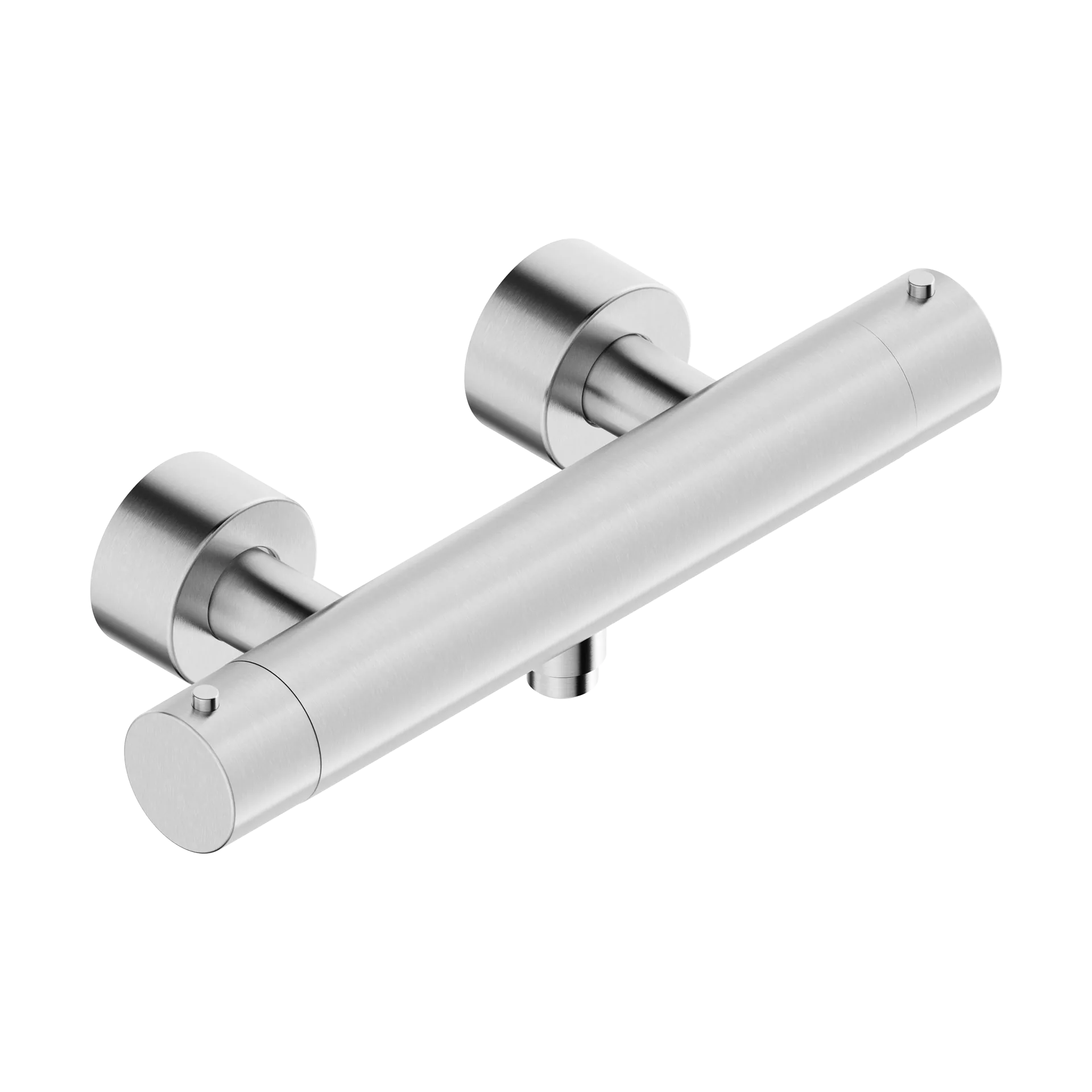 45 mm exposed thermostatic shower mixer in 316L stainless steel
