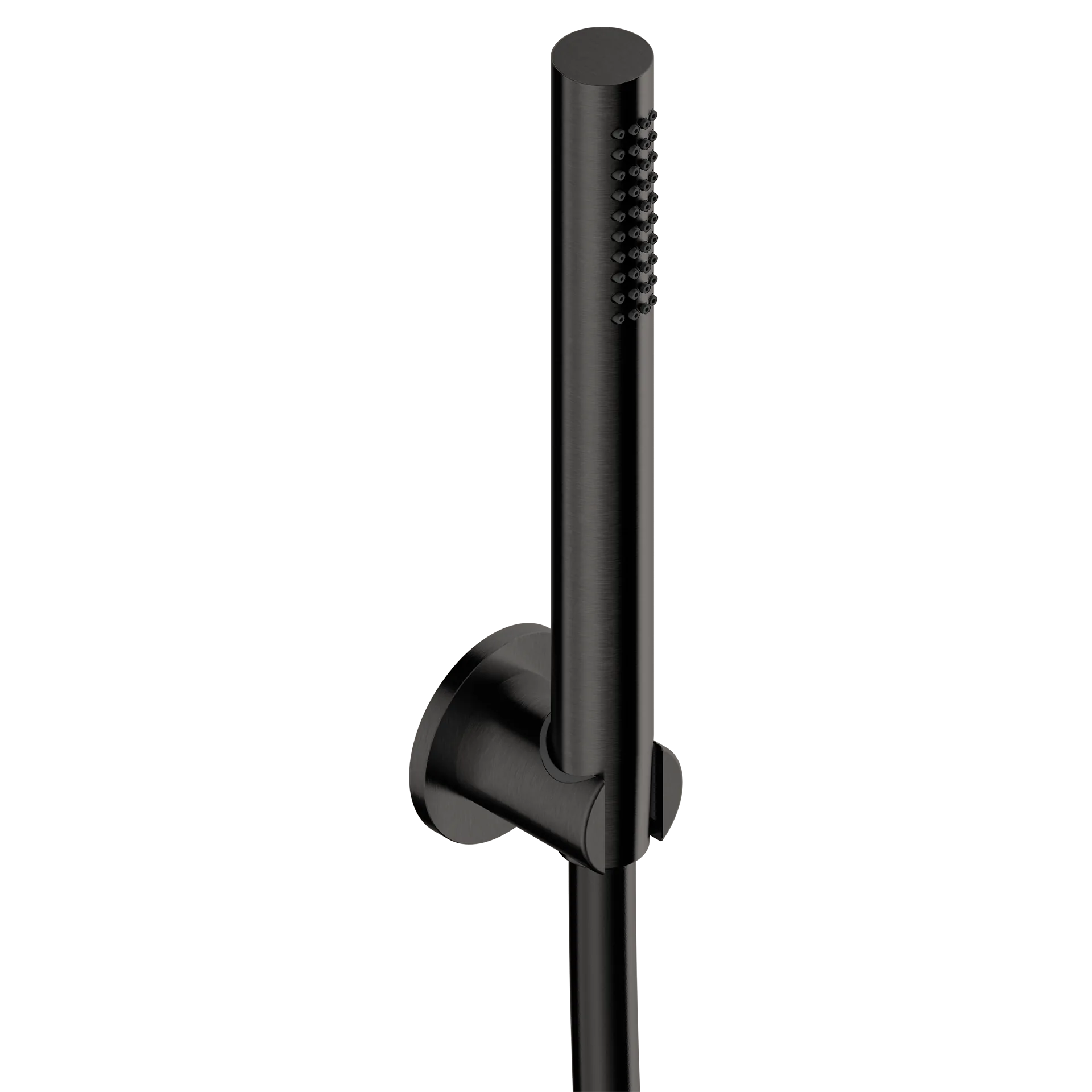 Shower kit: handset, hose and holder in 316L stainless steel