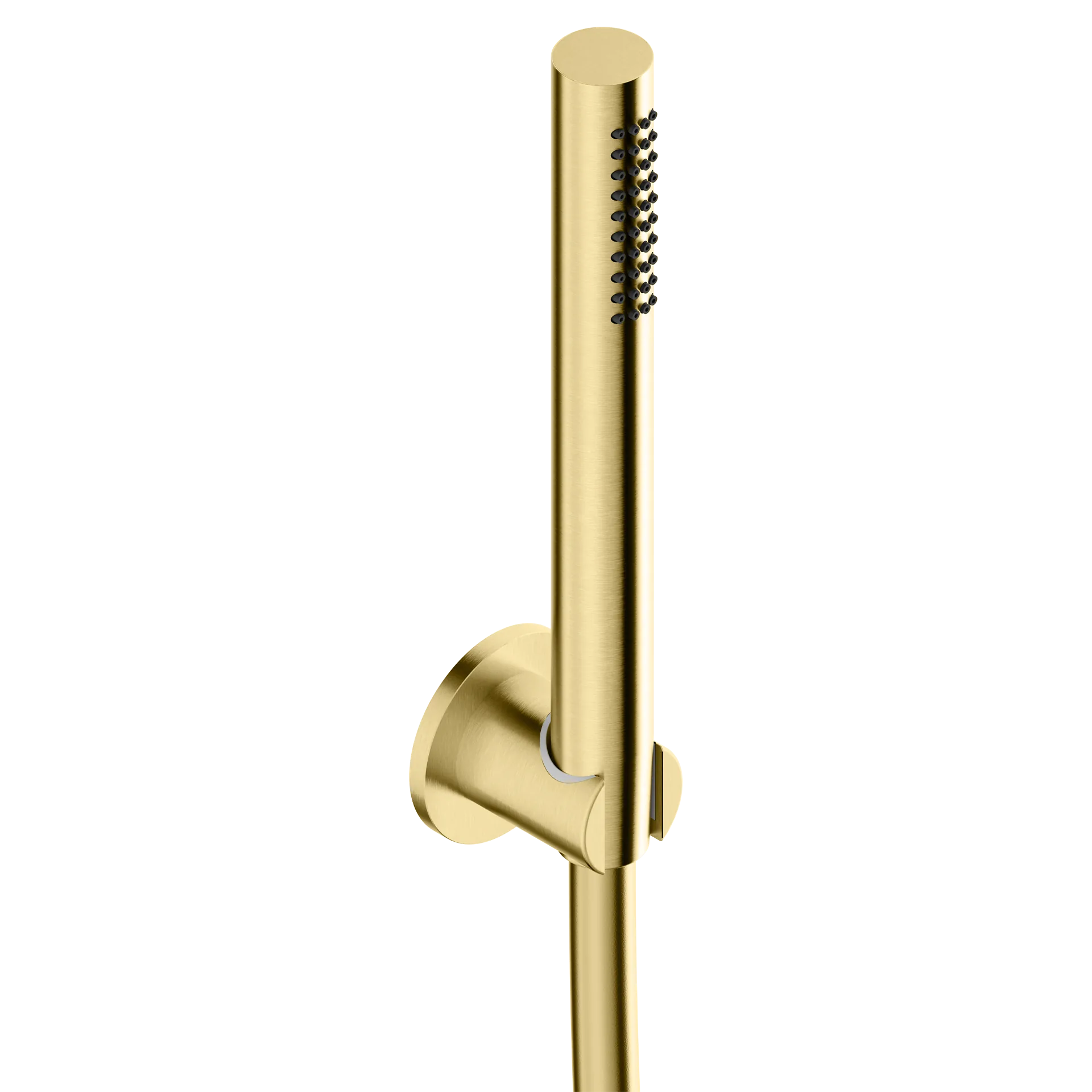 Shower kit: handset, hose and holder in 316L stainless steel